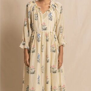 Floral Striped Dress